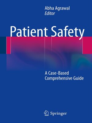 cover image of Patient Safety